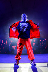 Die Antwoord performs a late night set at the 2014 Bonnaroo Music and Arts Festival during the early morning hours of June 14, 2014. (Matt Masters/MTSU Sidelines)