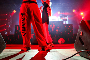 Die Antwoord performs a late night set at the 2014 Bonnaroo Music and Arts Festival during the early morning hours of June 14, 2014. (Matt Masters/MTSU Sidelines)