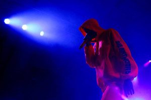 Die Antwoord performs a late night set at the 2014 Bonnaroo Music and Arts Festival during the early morning hours of June 14, 2014. (Matt Masters/MTSU Sidelines)