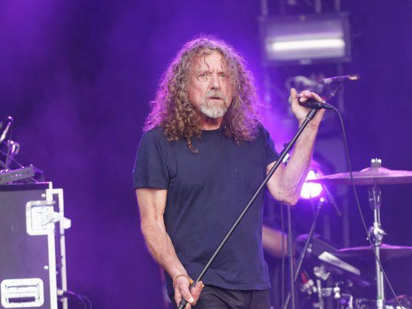 Robert Plant performs with the Sensational Space Shifters at the Bonnaroo Music and Arts Festival in Manchester, Tenn. on Sunday, June 14, 2015. (MTSU Seigenthaler News Service / Gregory French)