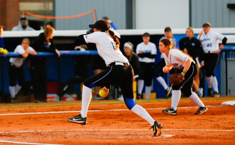 Softball: Great pitching, potent offense leads Blue Raiders to victory over TSU