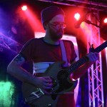 The Weeks' Samuel Williams performs at TEMPT Nightclub in Murfreesboro, Tenn. on Thursday, March 7, 2015. The band was performing with fellow Nashville rockers Blackfoot Gypsies and Ranch Ghost. (MTSU Sidelines/Olivia Ladd)