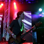 The Weeks' Damien Bone performs at TEMPT Nightclub in Murfreesboro, Tenn. on Thursday, March 7, 2015. The band was performing with fellow Nashville rockers Blackfoot Gypsies and Ranch Ghost. (MTSU Sidelines/Olivia Ladd)