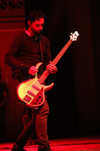 Dean Bernardini of Chevelle performs at the War Memorial Auditorium in Nashville, Tenn. on Tuesday, May 5, 2015. The show was the band's second stop on a co-headlining tour with The Used. (MTSU Sidelines / John Connor Coulston)