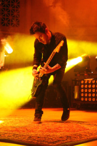 Pete Loeffler of Chevelle performs at the War Memorial Auditorium in Nashville, Tenn. on Tuesday, May 5, 2015. The show was the band's second stop on a co-headlining tour with The Used. (MTSU Sidelines / John Connor Coulston)