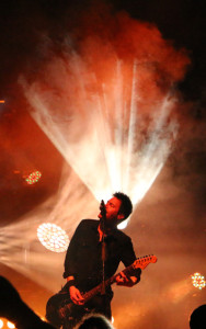 Pete Loeffler of Chevelle performs at the War Memorial Auditorium in Nashville, Tenn. on Tuesday, May 5, 2015. The show was the band's second stop on a co-headlining tour with The Used. (MTSU Sidelines / John Connor Coulston)