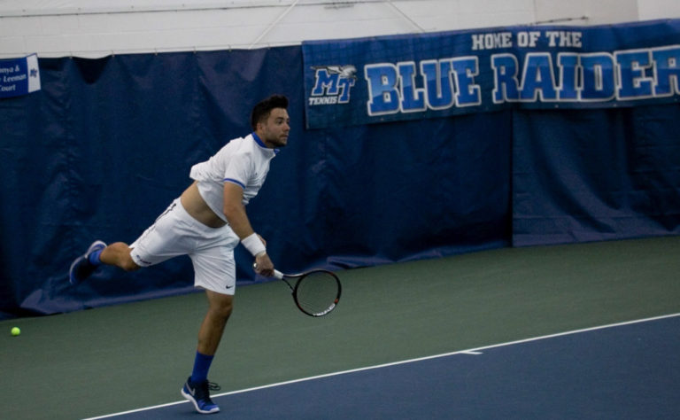 Men’s Tennis: Blue Raiders defeat Panthers 4-1 on Senior Day