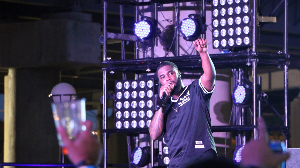 Big K.R.I.T. performs at the Forecastle Festival in Louisville, Ky., on Friday, July 17, 2015. (MTSU Sidelines / John Connor Coulston)