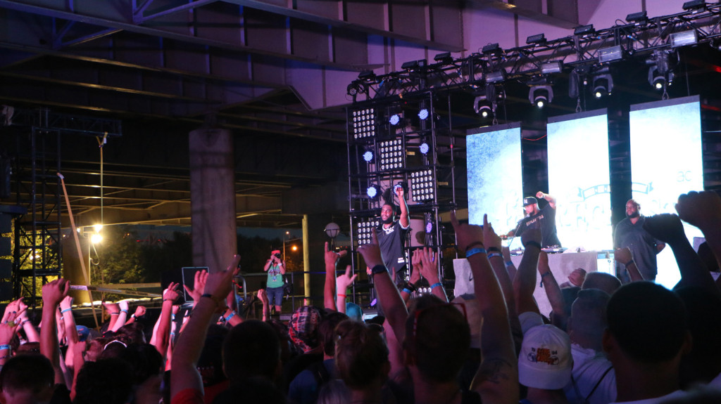 Big K.R.I.T. performs at the Forecastle Festival in Louisville, Ky., on Friday, July 17, 2015. (MTSU Sidelines / John Connor Coulston)