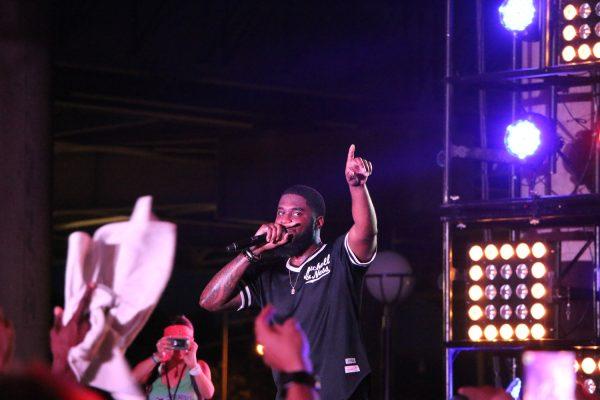 Big K.R.I.T. performs at the Forecastle Festival in Louisville, Ky., on Friday, July 17, 2015. (MTSU Sidelines / John Connor Coulston)