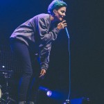 Halsey performs at Bridgestone Arena in Nashville, Tenn. on Wednesday, June 8, 2015, The performance was part of Imagine Dragons' "Smoke + Mirrors" tour. (MTSU Sidelines / Andre Rowlett)