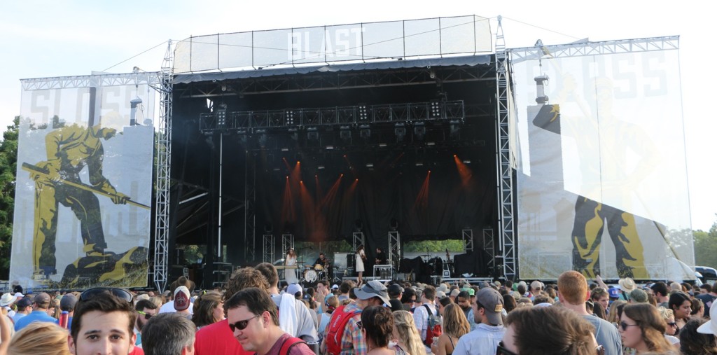 First Aid Kit performs at the Sloss Music & Arts Festival in Birmingham, Ala., on Saturday, July 18, 2015. (MTSU Sidelines / John Connor Coulston)