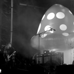 Larry LaLonde, left, and Les Claypool, right, of Primus perform at the Sloss Music & Arts Festival in Birmingham, Ala., on Sunday, July 19, 2015. (MTSU Sidelines / John Connor Coulston)