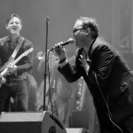 Browan Lollar, left, and Paul Janeway, right, of St. Paul and the Broken Bones perform at the Sloss Music & Arts Festival in Birmingham, Ala., on Sunday, July 19, 2015. (MTSU Sidelines / John Connor Coulston)