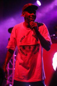 Tyler, the Creator performs at the Sloss Music & Arts Festival in Birmingham, Ala., on Sunday, July 19, 2015. (MTSU Sidelines / John Connor Coulston)