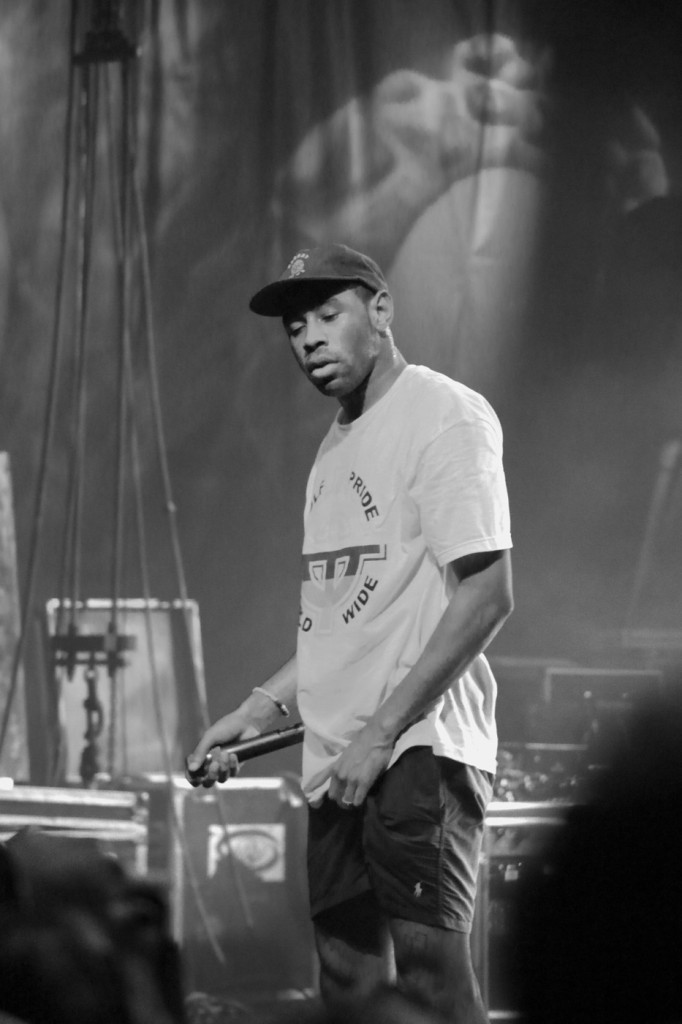 Tyler, the Creator performs at the Sloss Music & Arts Festival in Birmingham, Ala., on Sunday, July 19, 2015. (MTSU Sidelines / John Connor Coulston)