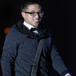 Joshua Vasquez models during the "Dressed to Give Fashion Affair" at Stones River Country Club in Murfreesboro, Tenn. on Saturday, Nov. 22, 2014. The event was a fundraiser for Helping Hands Worldwide Services. (MTSU Sidelines/Greg French)