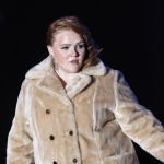 LaDonna Harris models during the "Dressed to Give Fashion Affair" at Stones River Country Club in Murfreesboro, Tenn. on Saturday, Nov. 22, 2014. The event was a fundraiser for Helping Hands Worldwide Services. (MTSU Sidelines/Greg French)