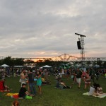 A shot of the festival grounds at the Forecastle Festival in Louisville, Kentucky on Sunday, July 20, 2015. (MTSU Sidelines / Dylan Skye Aycock)