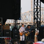 The Replacements perform with Green Day's Billie Joe Armstrong at the Forecastle Festival in Louisville, Kentucky on Sunday, July 20, 2015. (MTSU Sidelines / John Connor Coulston)