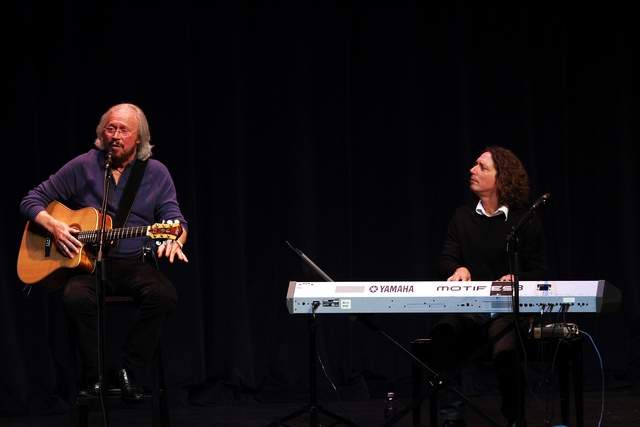 Music legend Barry Gibb of the Bee Gees enchanted fans at the Tucker Theatre