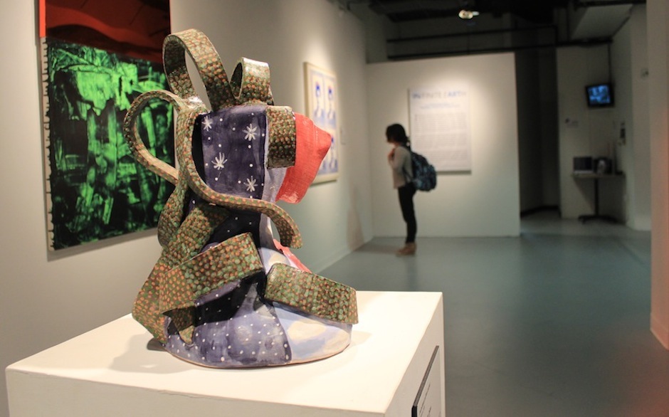 “In/finite Earth” exhibit on display in Todd Hall
