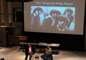 Jenner, who helped discover the original Pink Floyd, spoke to MTSU students on Oct. 21. Photo by Bing-Nan Li. 