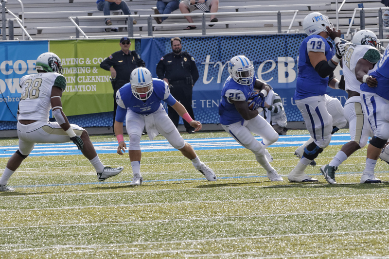 Blue Raiders earn win over UAB in Homecoming game
