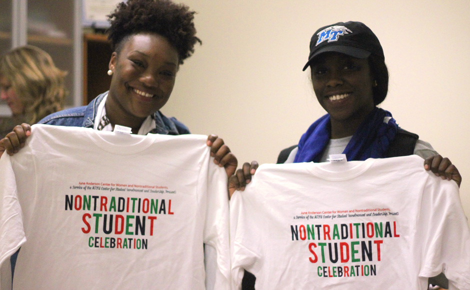 Free t-shirts to Kick off MTSU’s Nontraditional Student Celebration