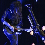 Korn guitarist James "Munkey" Shaffer performs at Bridgestone Arena in Nashville, Tenn. on Friday, Nov. 22, 2014. The band was opening for Slipknot on their "Prepare for Hell" Tour. (MTSU Sidelines/Matt Masters)