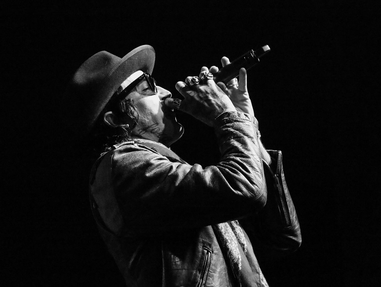 Rapper Yelawolf performs at Marathon Music Works in Nashville, Tenn. on Tuesday, Dec. 21, 2014. Nashville was the final stop of his "Slumerican Made" tour. (MTSU Sidelines/Matt Masters)