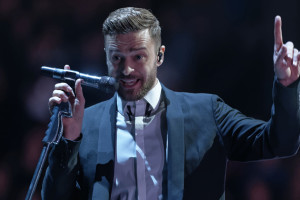 Justin Timberlake performs at Bridgestone Arena in Nashville, Tenn. on Friday, Dec. 19, 2014. The show marked the second time he visited Nashville during his "20/20 Experience World Tour." (MTSU Sidelines/Greg French)