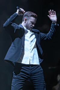 Justin Timberlake performs at Bridgestone Arena in Nashville, Tenn. on Friday, Dec. 19, 2014. The show marked the second time he visited Nashville during his "20/20 Experience World Tour." (MTSU Sidelines/Greg French)