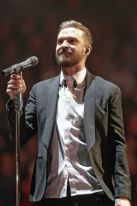 Justin Timberlake performs at Bridgestone Arena in Nashville, Tenn. on Friday, Dec. 19, 2014. The show marked the second time he visited Nashville during his "20/20 Experience World Tour." (MTSU Sidelines/Greg French)