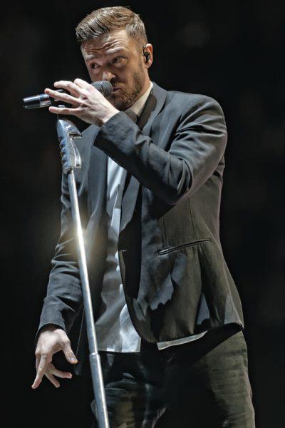 Justin Timberlake performs at Bridgestone Arena in Nashville, Tenn. on Friday, Dec. 19, 2014. The show marked the second time he visited Nashville during his "20/20 Experience World Tour." (MTSU Sidelines/Greg French)