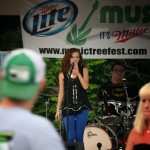 Mira performing at Prater's BBQ in Manchester, Tenn. on June 7, 2015. The performance was a part of MusicTree: A Festival of the Arts. (MTSU Sidelines / Meagan White)