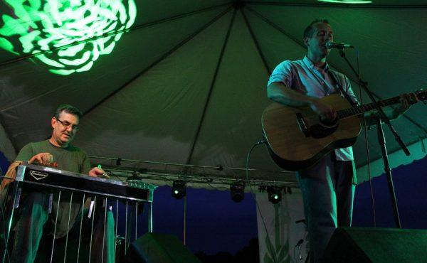 Levi Massie performing at Mickey's Bar & Grill in Manchester, Tenn. on June 7, 2015. The performance was a part of MusicTree: A Festival of the Arts. (MTSU Sidelines / Michael Patton)