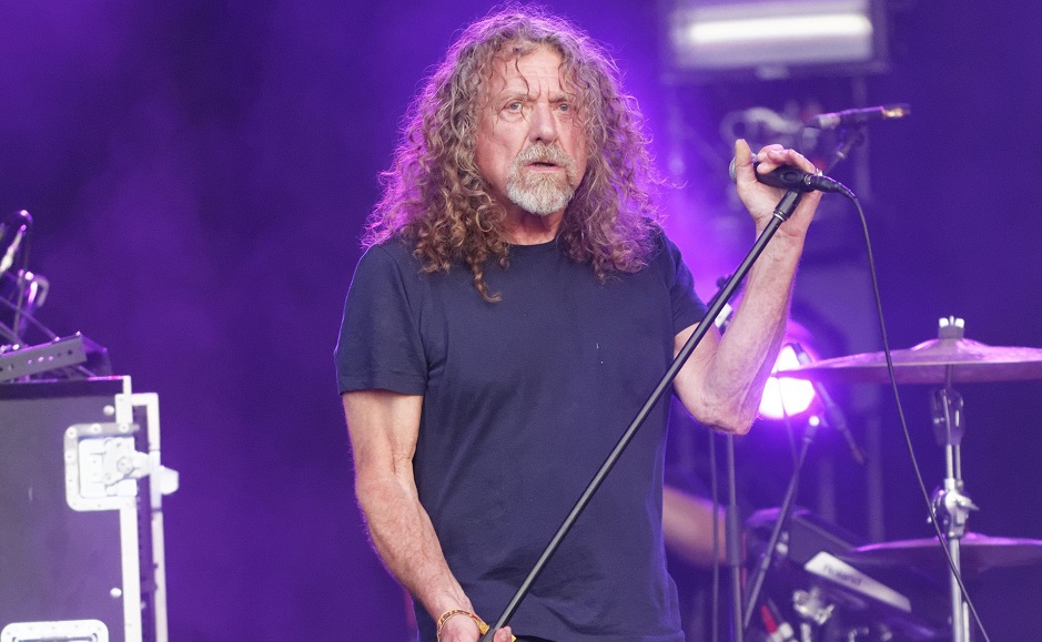 Robert Plant performs with the Sensational Space Shifters at the Bonnaroo Music and Arts Festival in Manchester, Tenn. on Sunday, June 14, 2015. (MTSU Seigenthaler News Service / Gregory French)