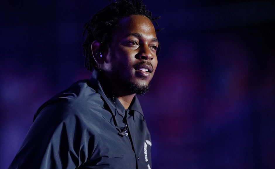 Kendrick Lamar performs at the Bonnaroo Music and Arts Festival in Manchester, Tenn. on Friday, June 12, 2015. (MTSU Seigenthaler News Service / Gregory French)