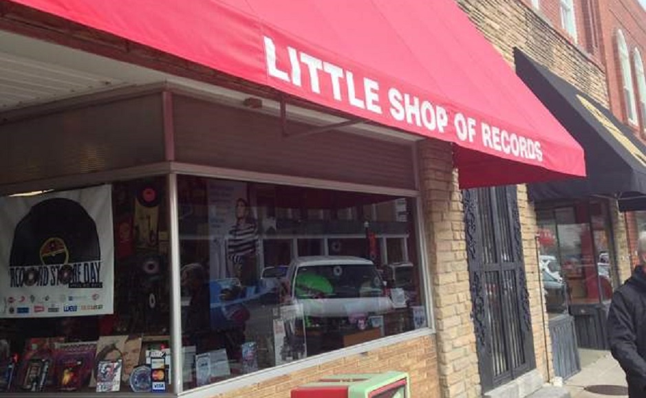 The exterior Little Shop of Records in Murfreesboro, Tenn. (MTSU Sidelines / John Connor Coulston)
