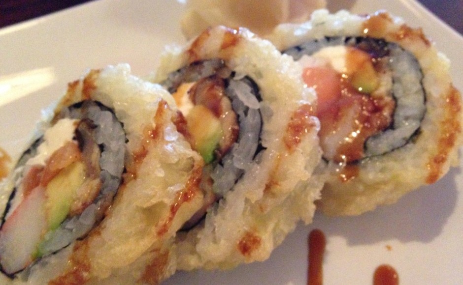 A sushi roll from Fin Fusion Sushi in Murfreesboro, Tenn. MTSU Sidelines / John Connor Coulston)