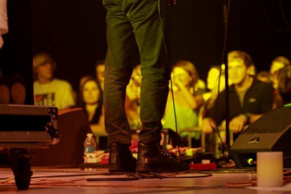 Moon Taxi performs at MTSU's Student Union Ballroom in Murfreesboro, Tenn. on Tuesday, October 1, 2013. (MTSU Sidelines / Brett Turner)