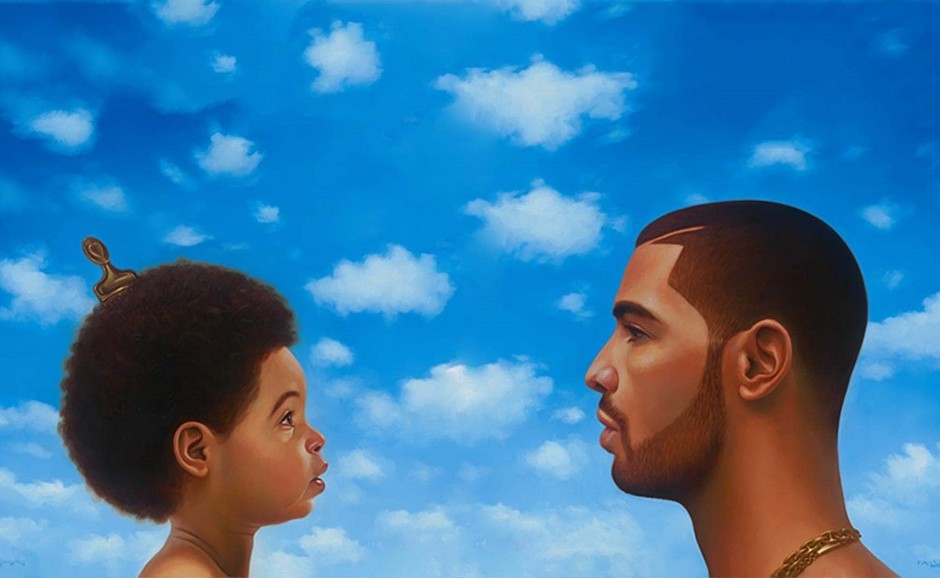 The album artwork for the standard and deluxe edition of Drakes album, "Nothing Was the Same." (FILE)