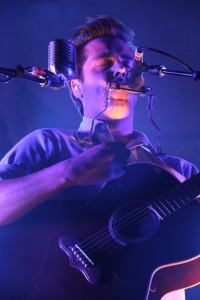 Ben Schneider of Lord Huron performs at Public Square Park during the first week of the 2015 Live on the Green concert series on Thursday, August 20, 2015. (MTSU Seigenthaler News Service/John Connor Coulston)