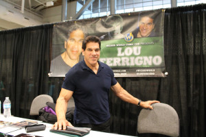 The Incredible Hulk Star Lou Ferrigno, 63, at his meet-and-greet booth at Nashville's Wizard World Comic Con on Sept. 25, 2015. (MTSU Sidelines/ Jamie A. Cooley).