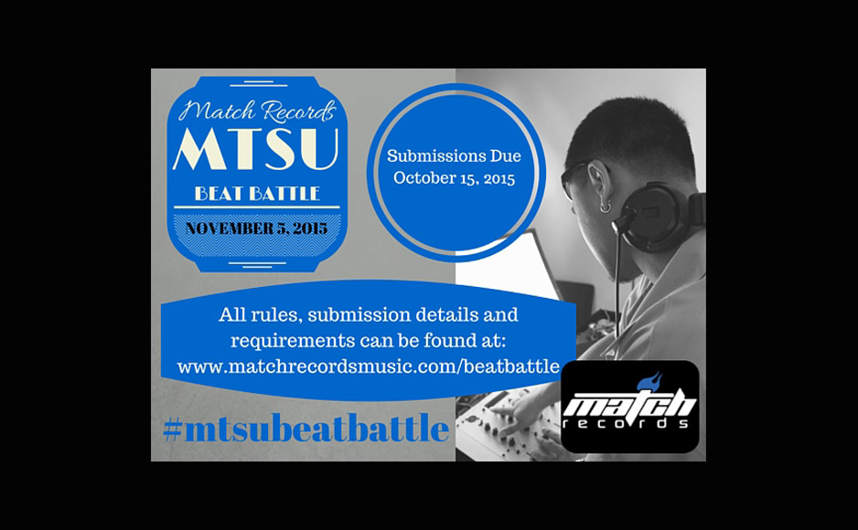 Match Records’ MTSU Beat Battle 2015 approaches