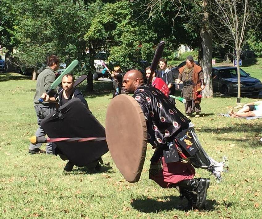 Combat group Dur Demarion transforms Nashville’s Elmington Park