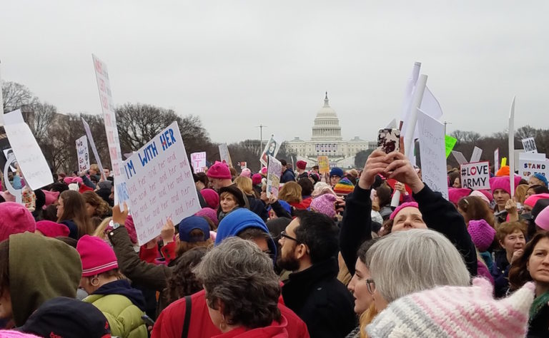 ‘I was there’: An MTSU student’s account of the Women’s March on Washington