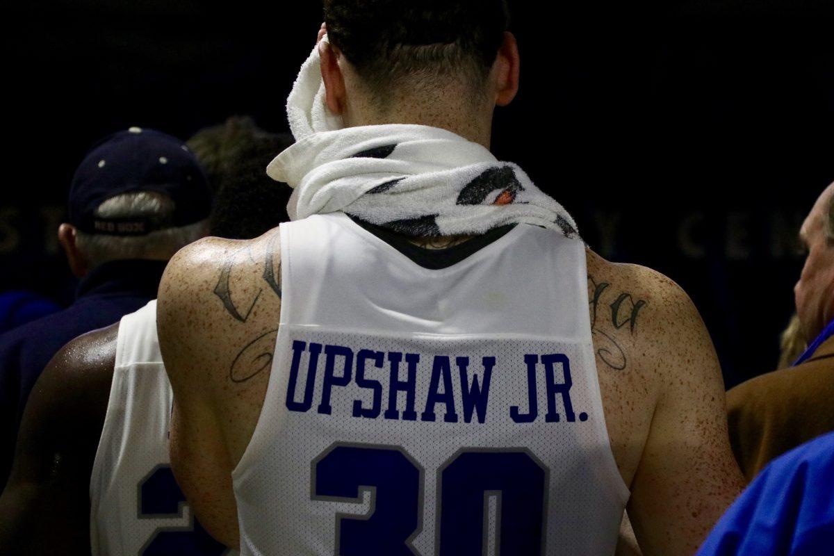 After a scoreless game against UTEP which resulted in a loss, Upshaw led the team to a 64-51 victory over Old Dominion on Thursday, Feb. 10, 2016. (David Chamberlain/MTSU Sidelines) 