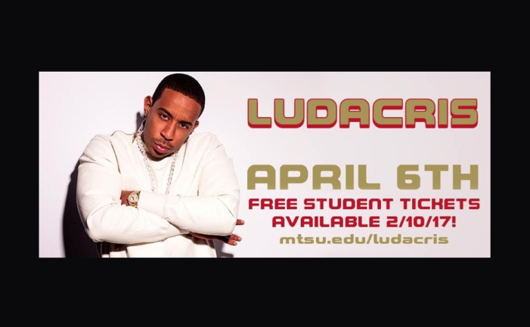 Ludacris to play Murphy Center April 6